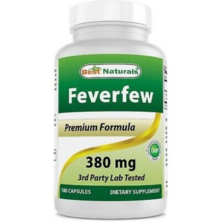 Best Naturals Feverfew 380 mg 180 Capsules