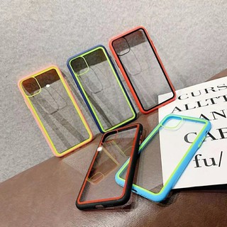 Case เคส Xiaomi Redmi8 Redmi8A Redmi 8 8A Note8  ขอบสี