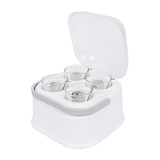 💥โปรสุดพิเศษ!!!💥 ชุดเครื่องปรุง4ช่อง #5069 COMPARTMENT CONDIMENT HOLDER