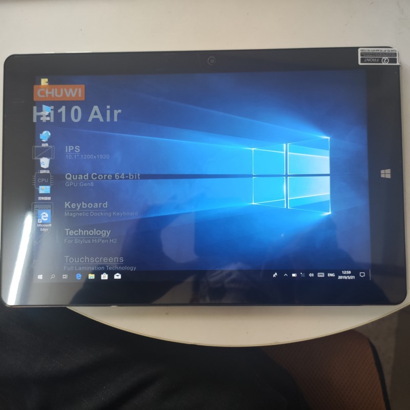 (สินค้ามือ 2) Tablet Chuwi Hi10 Air แท็บเล็ตมือสอง TabletWindows แท็บเล็ตสภาพพดี สีดำ - 3
