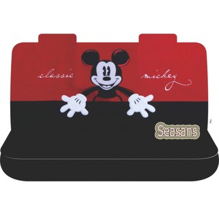 ผ้า หุ้มเบาะหลังรถเก๋ง #Mickey Mouse (Classic)ลิขสิทธิ์แท้