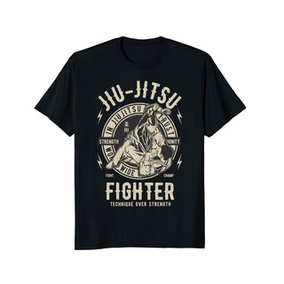 ชุดเซ็ต 2 ชิ้น - เสื้อยืดผ้าฝ้ายคูลแคชชวล JIU JITSU BJJ TEE บราซิล Jiu Jitsu ผู้ชายเสื้อยืดคอโอ