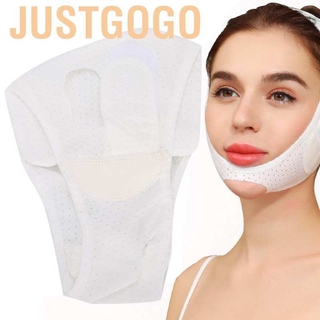 [Ready Stock] Justgogo เข็มขัดรัดใบหน้ายกกระชับใบหน้า