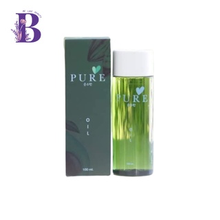 PURE Oil ออยล์เพียว เช็ดคราบดำ 100ml.