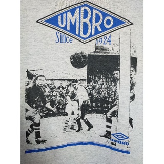 เสื้อยืด มือสอง วินเทจ 90s งานแบรนด์ umbro อก 44 ยาว 30