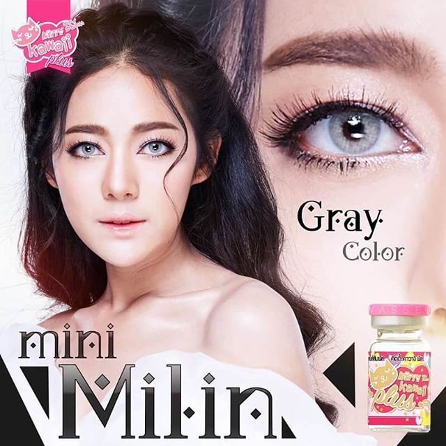 คอนแทคเลนส์ บิ๊กอาย Kitty Kawaii รุ่น Mini Milin ***หมดอายุ 2025/1****