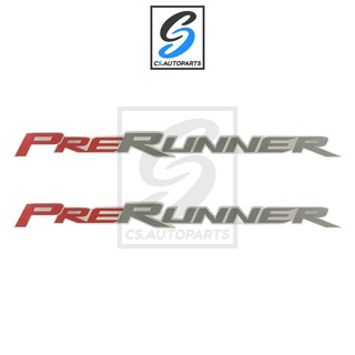 สติ๊กเกอร์ PRERUNNER - TOYOTA REVO ติดข้างท้ายกระบะ