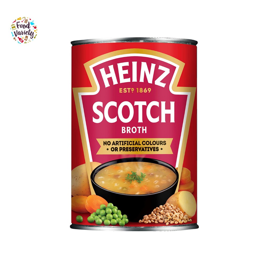 Heinz Scotch Broth Soup 400g Heinz Scotch ซุปน้ำซุป 400g