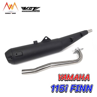 ท่อผ่าหมก Finn Spark 115i VCT  มอก. ท่อผ่าหมก Yamaha Finn / Spark115i