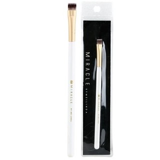 #No.12 (แปรงแต่งหน้าด้ามขาว) MD4117-12 Mei Linda - Miracle Hard Flat Eyebrow Brush