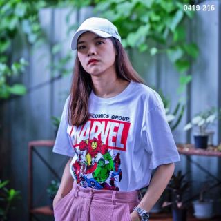 สุดฮิต💥เสื้อMARVEL เสื้อมาเวล ลายลิขสิทธิ์แท้%