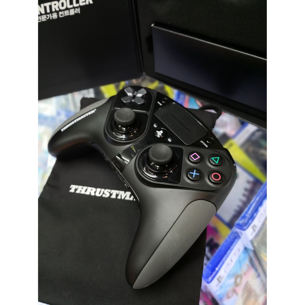 THRUSTMASTER: Eswap Pro Controller [ PS4 & PC ] & [Wired มีสาย] สินค้ามือสอง สภาพนางฟ้า ปรับผ่านโปรแ