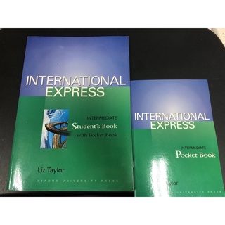 (Tex2 004) หนังสือเรียน ภาษาอังกฤษ International Express Intermediate Students Book Oxford University Press มือสอง