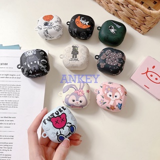 เคสหูฟังพลาสติก PC แบบแข็ง ป้องกันกระแทก กันน้ํา ลายการ์ตูน Kaws สําหรับ Samsung Galaxy Buds 2 Pro Live Buds2