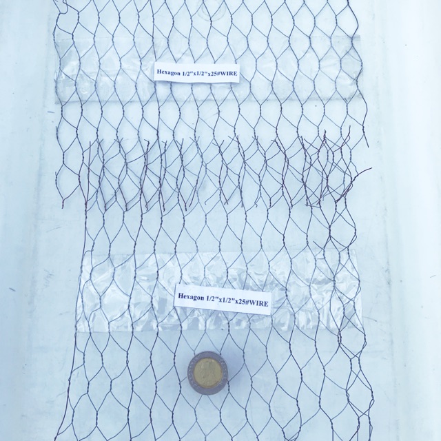 ตะแกรงม้วน Hexagonal Wire Mesh หกเหลี่ยม