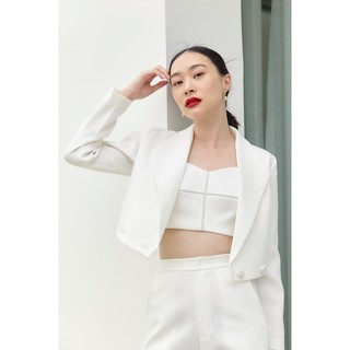 Le qua - Gin cropped blazer ** pre-order 7-14 วัน **