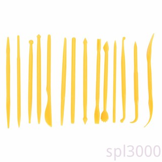 Spl ชุดเครื่องมือแกะสลักดินน้ําหนักเบา 14 ชิ้น