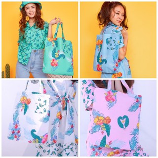 KAYASIS~❤️ | SD12- Sawasdee Print Shopping Tote