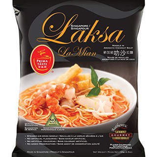 Prima Taste La Mian  จากสิงค์โปร์ ถุงใหญ่ 1 แพ็ค มี 4 ห่อ มีหลายรส EXP .08/02/24