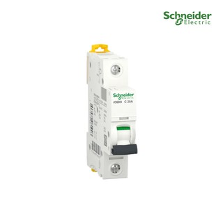 Schneider Electric - เบรกเกอร์ลูกย่อย 1โพล 20แอมป์ Acti9 C120H, C curve, 10 kA_A9F84120 ที่ร้าน PlugOn