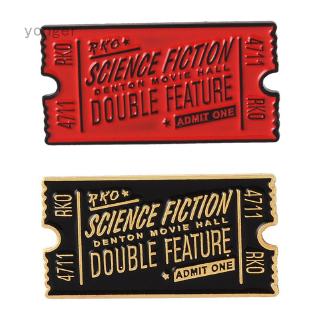 เข็มกลัดรูปตั๋วหนัง 2019 Rocky Horror Pin Movie Ticket Enamel