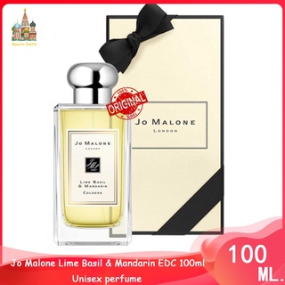 ♦จัดส่งที่รวดเร็ว♦ Jo Malone Lime Basil &amp; Mandarin EDC 100ml Unisex perfume น้ำหอม Unisex