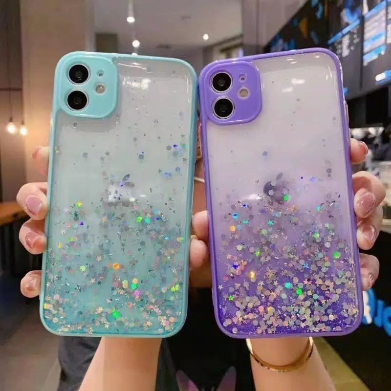 0439 VVcase Aero Glitter Samsung A02 A02s A10s A20s A21s M51 M02 M02s AO3 A03s A03 AeroCORE Glitter 