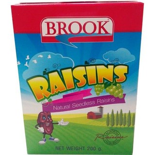 Brook Black Raisin 200g ราคาสุดคุ้ม ซื้อ1แถม1 Brook Black Raisin 200g ราคาสุดคุ้มซื้อ 1 แถม 1