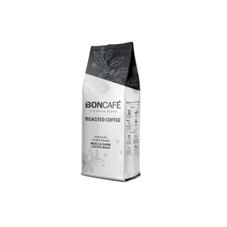 Boncafe กาแฟคั่วเม็ด บอนกาแฟ มอคค่า ดาร์ค แคทเทอริ่ง 250 กรัม (ชนิดเม็ด) Boncafe Mocca Dark Catering Bean 250 g.