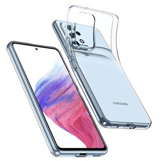 เคสใสกันกระแทกเคสโทรศัพท์มือถือสําหรับ Samsung Galaxy A54 A34 A14 A04s A04 A53 A23 A73 A33 A03 A13 A22 A32 A42 A52 A72 A12 A02 A51 A31 A11