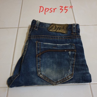 ยีนส์สภาพ 95%ยี่ห้อ dpsr เอว 35 นิ้ว