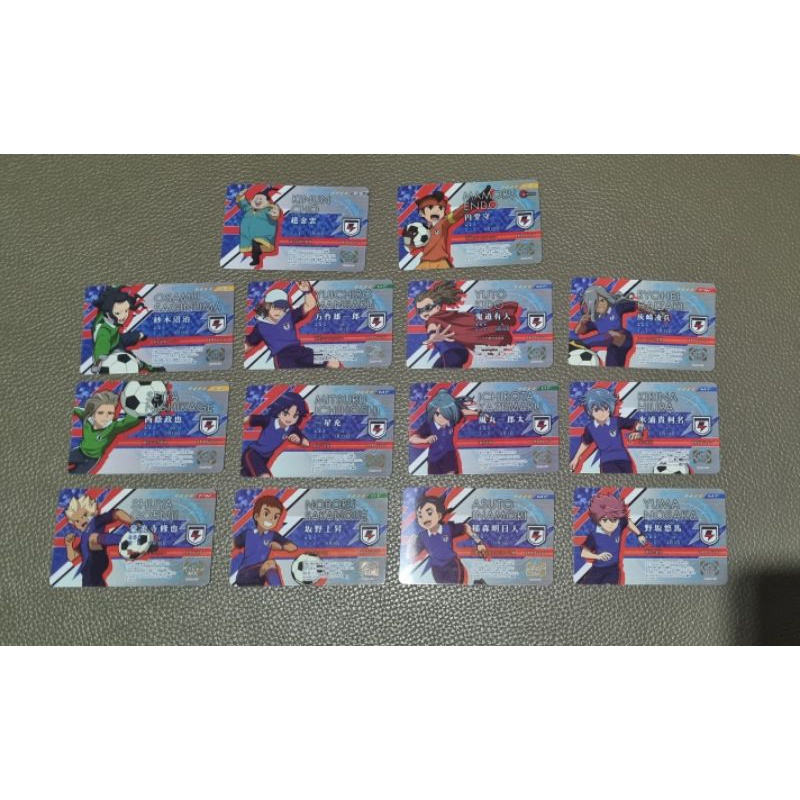 Inazuma Eleven License บัตรนักเเตะทีมชาติญี่ปุ่น < เหลือชุดสุดท้าย >