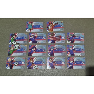 Inazuma Eleven License บัตรนักเเตะทีมชาติญี่ปุ่น