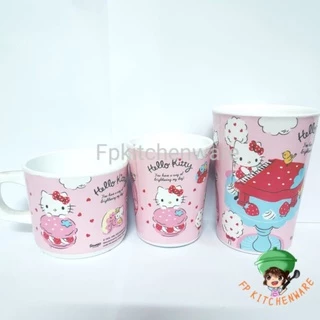 Hello Kitty My Day จานเมลามีน ถาดหลุม ชาม แก้วน้ำ จานคิตตี้ ถาดหลุมคิตตี้