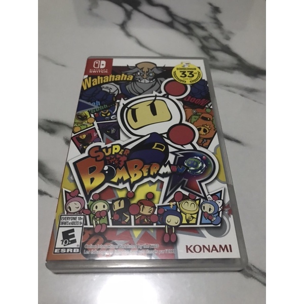 แผ่นเกม Super Bomberman R (มือสอง) สำหรับเครื่อง Nintendo Switch และ Switch Lite
