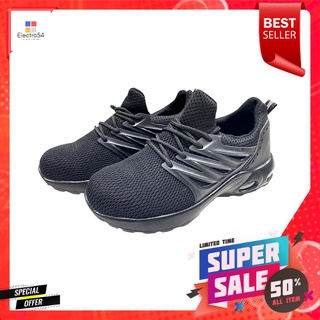 รองเท้านิรภัยผ้า พื้น PU DEXZON LJ-2066 เบอร์ 42 สีดำSAFETY SHOE WITH PU SOLE DEXZON LJ-2066 NO.42 BLACK