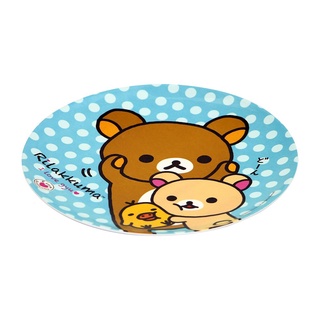 จานเมลามีนตื้น 8" SUPERWARE I LOVE RILAKKUMAMELAMINE FLAT PLATE 8" SUPERWARE I LOVE RILAKKUMA