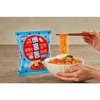 มาม่าเกาหลี แพฮงดง บิบิมเมียน nongshim bibimmyeon  137g made in korea 배홍동 비빔면