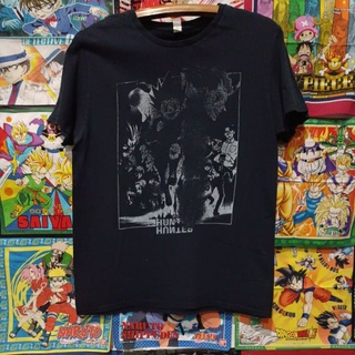 เสื้อยืดมือสอง Usa การ์ตูนญี่ปุ่นเก่า Hunter X Hunter Size M.อก19/ยาว27