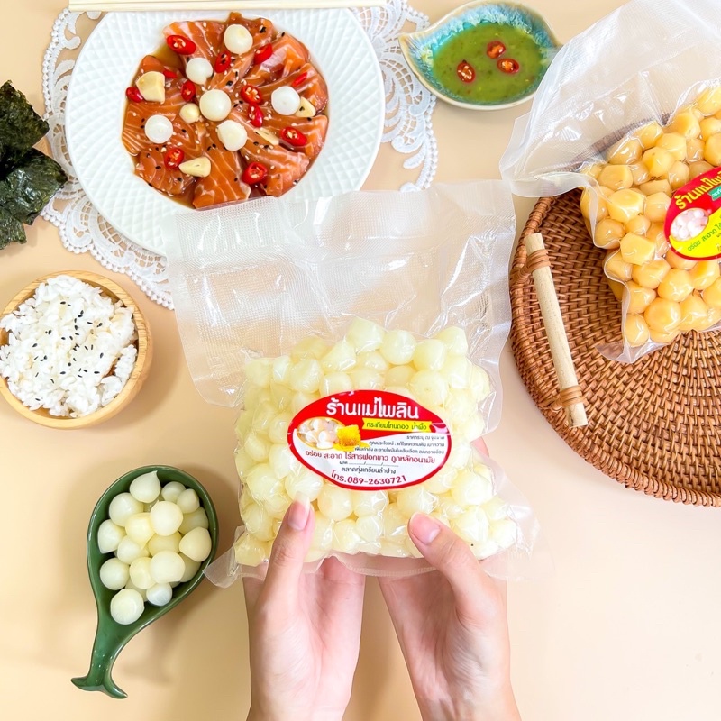 Preserved Vegetables 129 บาท กระเทียมโทนดองน้ำผึ้ง แบบซีล 500 กรัม ลดราคา เหลือเพียง 129฿ Food & Beverages