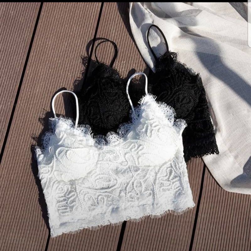 Kaimook shop Y 527 พร้อมส่งLace bra ฟรีไซส์-สาวอวบ XL