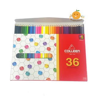 Colleen สีไม้ คอลลีน 36 สี แท่งยาว 775