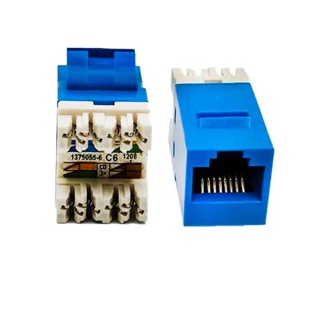 [พร้อมส่งจากไทย] XLL เต้ารับหัวแลนตัวเมีย CAT6 RJ45 MODULAR JACK รหัส nt383