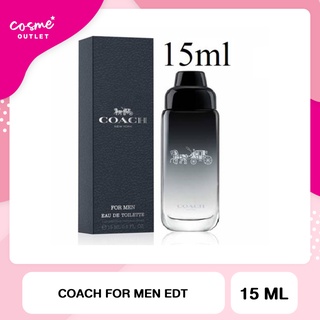 COACH For Men EDT 15 ml น้ำหอมCoach น้ำหอมผู้ชาย