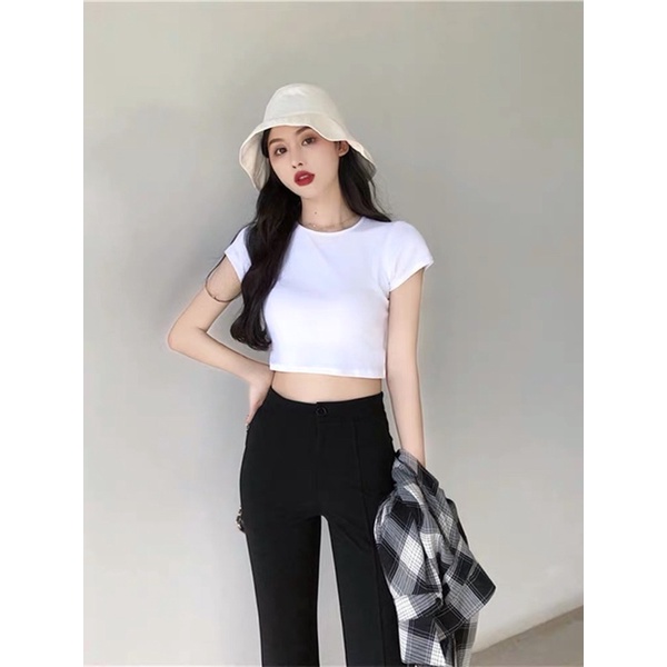 (CROPTOP) S- XL LMB BASIC CROPTOP