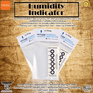 ส่งไว! แถบวัดความชื้น Integra Boost (10ชิ้น / แพค ) อ่านค่า RH 10% - 60% Humidity Indicatiors แถบวัดความชื้น