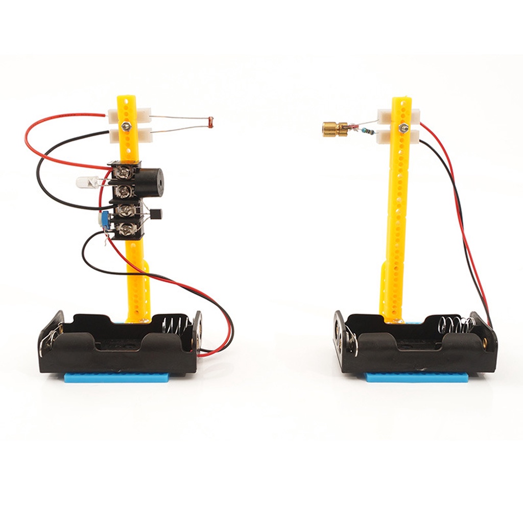 Diy ชุดอินฟราเรดเลเซอร์สาย Aimed ยิง Anti-theft Alarm โมดูลการทดลองวิทยาศาสตร์อิเล็กทรอนิกส์โครงการการผลิต STEM ชุด Suite
