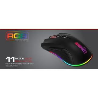 MOUSE SIGNO GM-908 COSTRA GAMINGรองรับ windows7.10.11 MAC ของใหม่ ประกัน 1 ปี