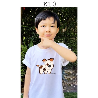 เสื้อยืดพิมพ์ลายน้องหมา Super Dog