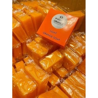 [1ถุง/5ก้อน] สบู่ไลไวท์ light orange soap(แพคเกตใหม่ถุงเหลือง)